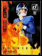 2025 Donruss Red Hot Rookies Jaxson Dart #RHR-JXD card