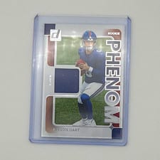 2025 Donruss Rookie Phenom Jerseys Jaxson Dart #RPJ-JDT card