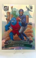 2025 Panini Donruss Downtown Jaxson Dart #14 card