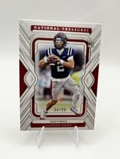 2025 Panini National Treasures Collegiate Base Set Jaxson Dart #6 card