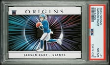 2025 Panini Origins Big Bang Jaxson Dart #1 card