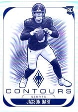 2025 Panini Phoenix Contours Jaxson Dart #24 card