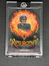 2025 Panini Phoenix Resurgent Snow Globe Jaxson Dart #19 card