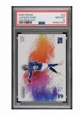 2025 Panini Prizm Color Blast Jaxson Dart #22