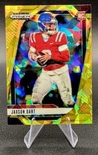 2025 Panini Prizm Draft Picks Jaxson Dart #90 card