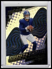2025 Panini Revolution Shock Wave Jaxson Dart #22 card