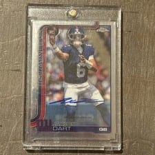 2025 Topps Chrome Rookies Autographs Jaxson Dart #RA-JD card