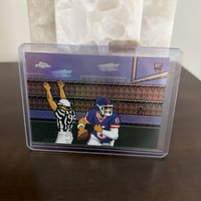 2025 Topps Chrome Tecmo Jaxson Dart #TECMO-19 card