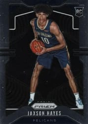2019-20 Panini Prizm Base Set Jaxson Hayes #254 card