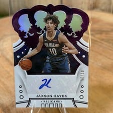 2019 Panini Crown Royale Rookie Autographs Jaxson Hayes #CR-JXH card