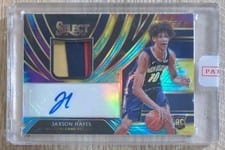 2019 Panini Select Rookie Jersey Autographs Jaxson Hayes #JXH card