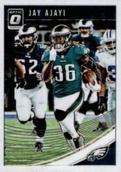 2018 Donruss Optic Base Set Jay Ajayi #81 card