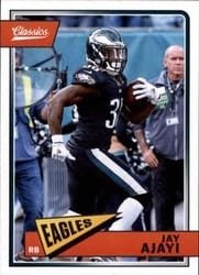 2018 Panini Classics Base Set Jay Ajayi #76 card