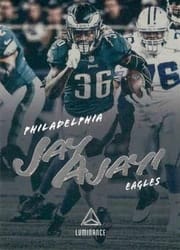 2018 Panini Luminance Base Set Jay Ajayi #42 card