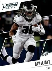 2018 Panini Prestige Base Set Jay Ajayi #166 card