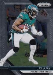 2018 Panini Prizm Base Set Jay Ajayi #40 card