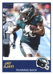 2019 Score Base Set Jay Ajayi #191 card
