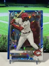 2021 Bowman Draft Sapphire Edition Base Set Jay Allen #BDC-11 card