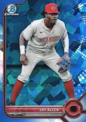 2022 Bowman Sapphire Edition Base Set Jay Allen #BCP-114 card