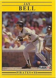 1991 Fleer Base Set Jay Bell #31 card