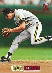 1994 Stadium Club Base Set Jay Bell #18 card