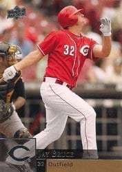 2009 Upper Deck Base Set Jay Bruce #594 card