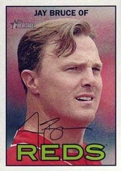 2016 Topps Heritage Base Set Jay Bruce #338 card