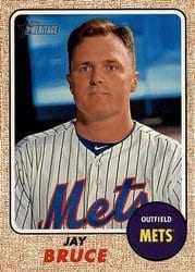 2017 Topps Heritage Base Set Jay Bruce #453 card