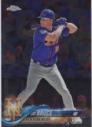 2018 Topps Chrome Base Set Jay Bruce #172 card