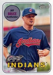 2018 Topps Heritage Base Set Jay Bruce #159 card