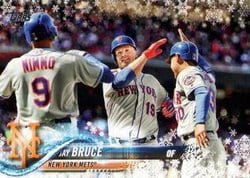 2018 Topps Holiday Base Set Jay Bruce #HMW146 card