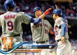 2018 Topps Update Base Set Jay Bruce #US275 card