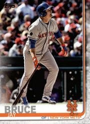 2019 Topps Base Set Jay Bruce #44 card