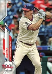 2020 Topps Base Set Jay Bruce #132 card