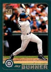 2001 Topps Base Set Jay Buhner #35 card