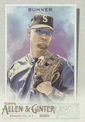 2020 Topps Allen & Ginter Base Set Jay Buhner #349 card