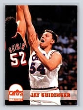 1993-94 Hoops Base Set Jay Guidinger #315 card