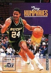 1992-93 SkyBox Base Set Jay Humphries #135 card