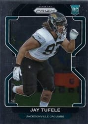 2021 Panini Prizm Base Set Jay Tufele #440 card