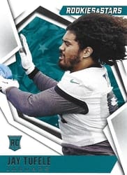 2021 Panini Rookies & Stars Base Set Jay Tufele #177 card