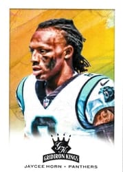 2021 Panini Chronicles Gridiron Kings Jaycee Horn #GK-36 card