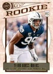 2021 Panini Legacy Base Set Jaycee Horn #184 card