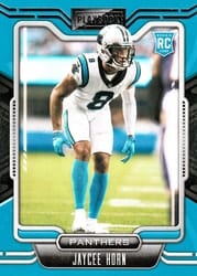 2021 Panini Playbook Base Set Jaycee Horn #143 card