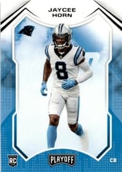 2021 Panini Playoff Base Set Jaycee Horn #243 card