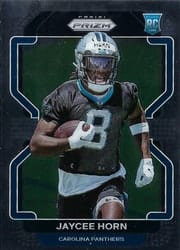 2021 Panini Prizm Base Set Jaycee Horn #373 card