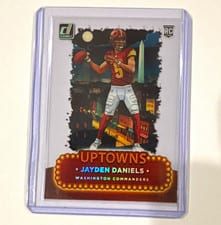 2024 Clearly Donruss Uptowns Jayden Daniels #2 card