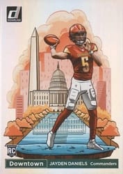 2024 Donruss Downtown Jayden Daniels #16 card