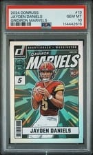 2024 Donruss Gridiron Marvels Jayden Daniels #13 card
