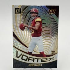 2024 Donruss Vortex Jayden Daniels #VOR-JDA card