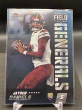 2024 Finest Field Generals Jayden Daniels #FG-18 card